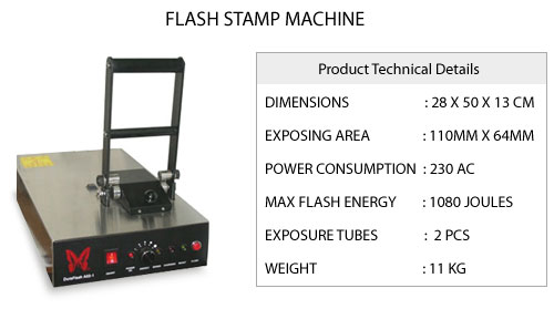 FLASH STAMP MACHINE 